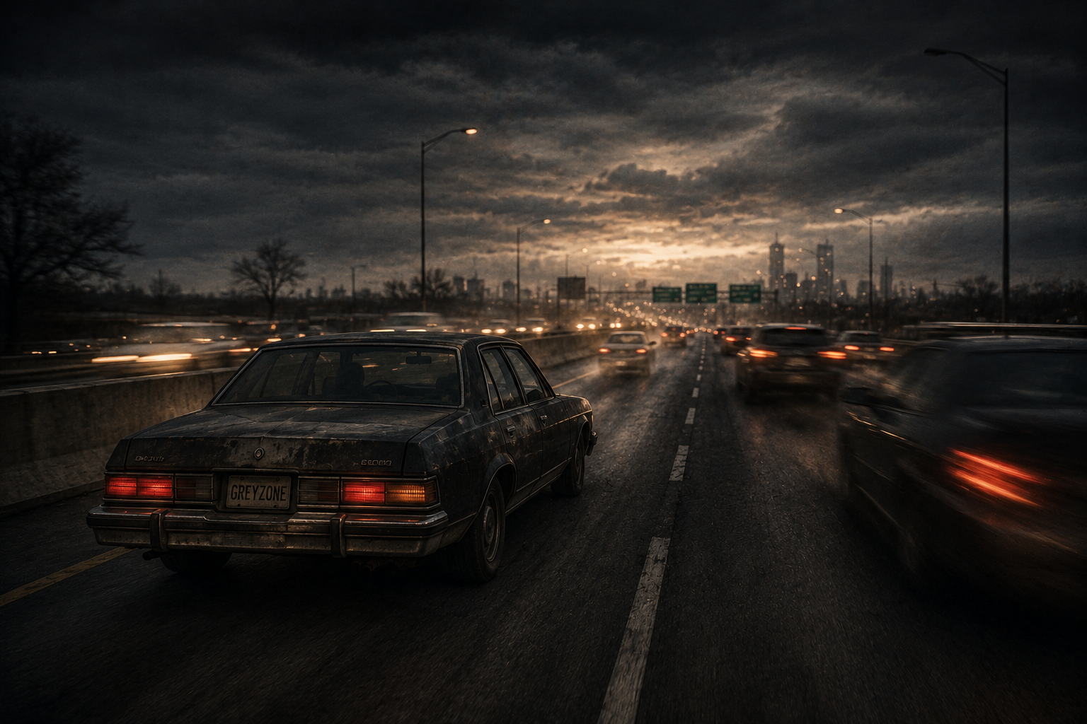 The parking brake at 70