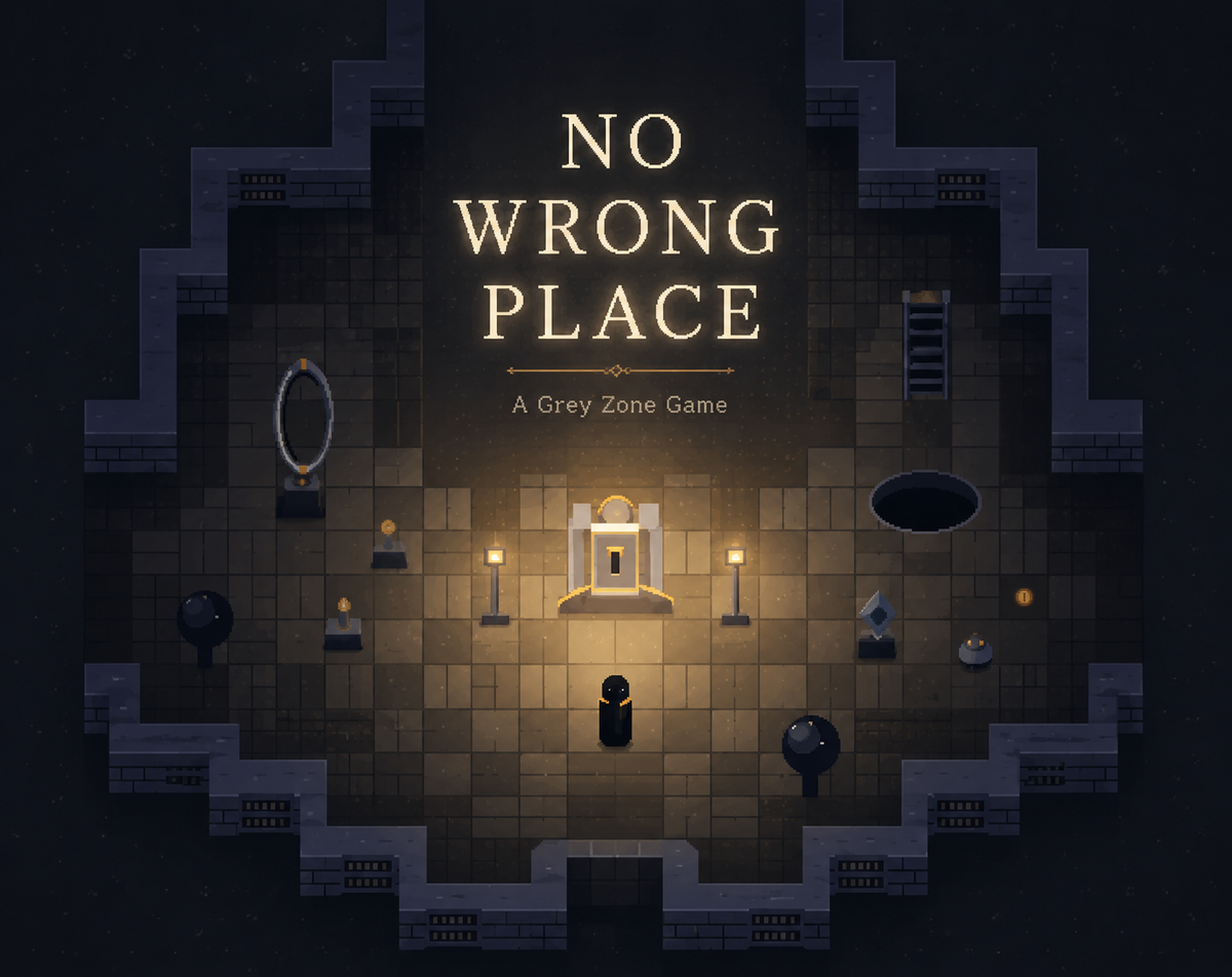 No Wrong Place — a Grey Zone game